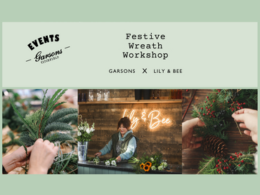 Christmas Wreath Workshop - at Garsons Titchfield