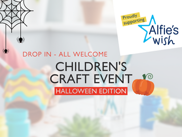 Events at Garsons Titchfield - Alfie's Wish Children's Halloween Craft Event