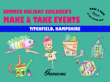 Make & Take at The Potting Shed: Children's Summer Holiday Events