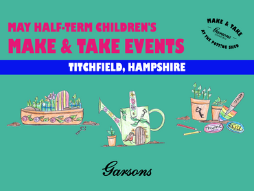 Make & Take at The Potting Shed: Children's The Secret Garden Inspired Events