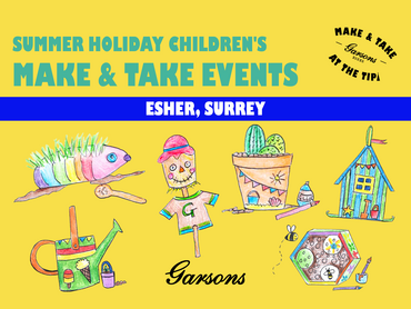 Make & Take at The Tipi: Children's Summer Holiday Events