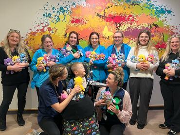 Care Bears bring lasting smiles to Shooting Star