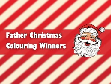 Father Christmas Colouring Competition Winners