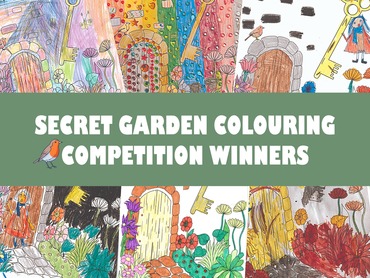 Magical Secret Garden Colouring Competition Winners