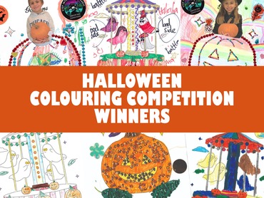 Spook-tacular Halloween Colouring Competition Winners