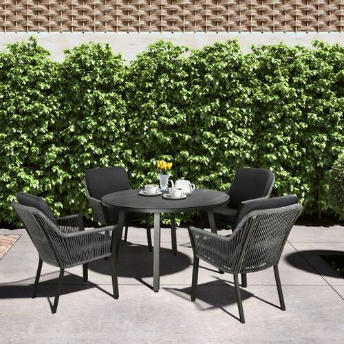 Rope garden dining set 2025