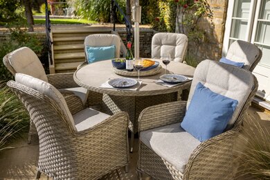 Eton 6 Seat Dining Set - image 1