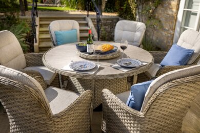 Eton 6 Seat Dining Set - image 3