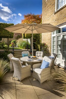 Eton 6 Seat Round Dining Set - image 4