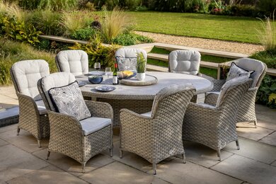 Eton 8 Seat Dining Set - image 5