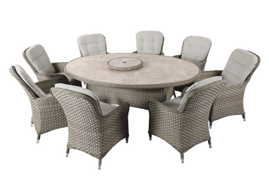 Eton 8 Seat Elliptical Dining Set - image 6