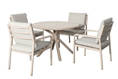 Kalahari 4 Seat Round Dining Set - image 2