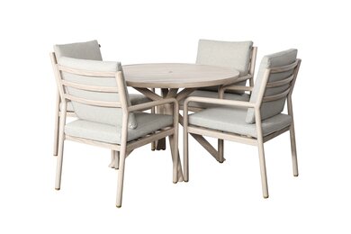 Kalahari 4 Seat Round Dining Set - image 3