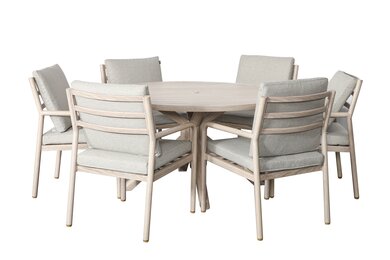 Kalahari 6 Seat Round Dining Set - image 3