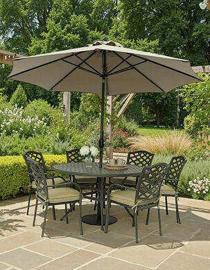Oakley 6 Seat Round Dining Set - image 2