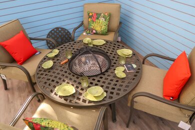 Oakley Fire-pit Lounge Set - image 3