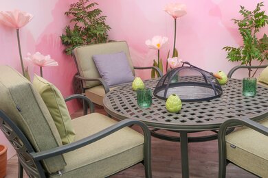 Oakley Fire-pit Lounge Set - image 1