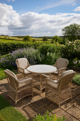 Penang 4 Seat Dining Set - image 2