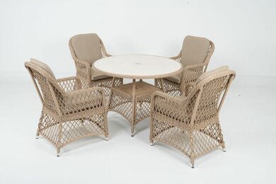 Penang 4 Seat Dining Set - image 3