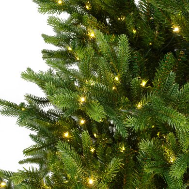 Pre-Lit Nordmann Fir 2.1m - image 3