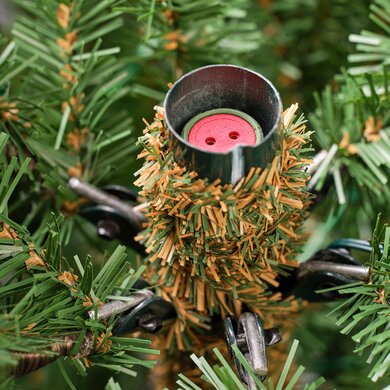 Pre-Lit Nordmann Fir 2.1m - image 6