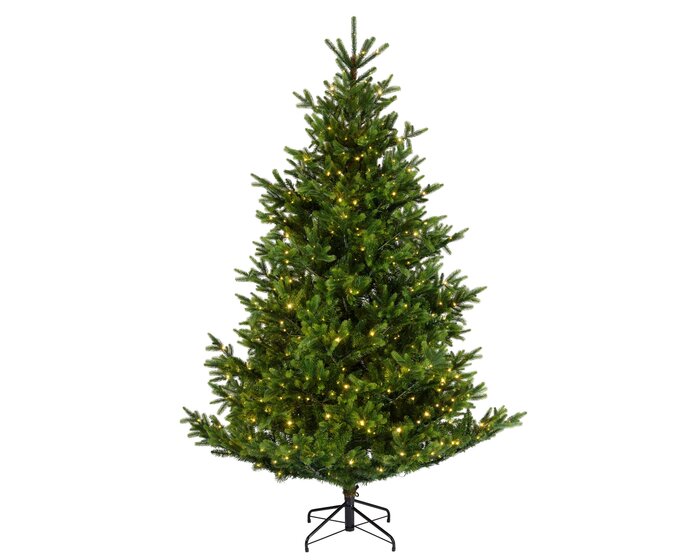 Pre-Lit Nordmann Fir 2.1m - image 1
