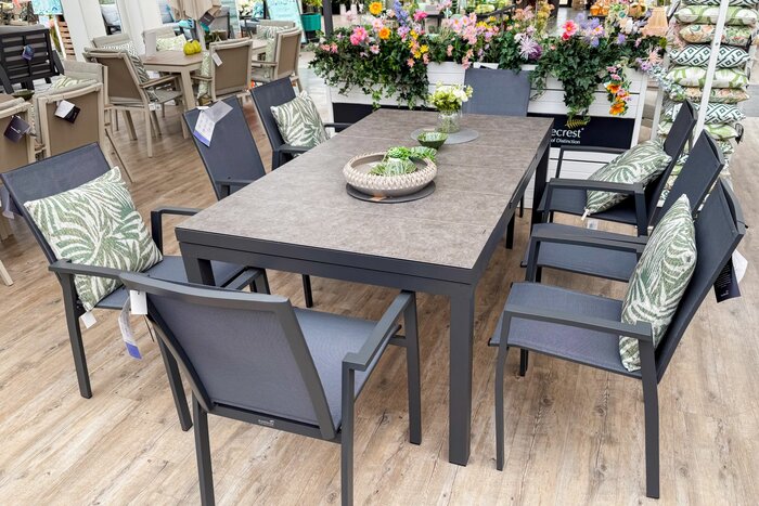Seville Extendable 8 Seat Dining Set - image 1