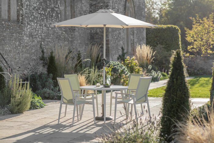 Sofia 4 Seat Round Dining Set - image 1