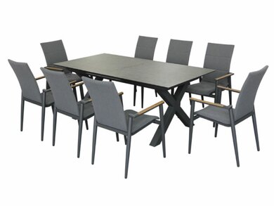 Sofia Deluxe 8 Seat Extendable Dining Set - image 6