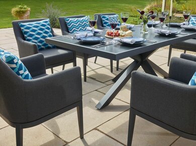 St Lucia 8 Seat Dining Set - image 1