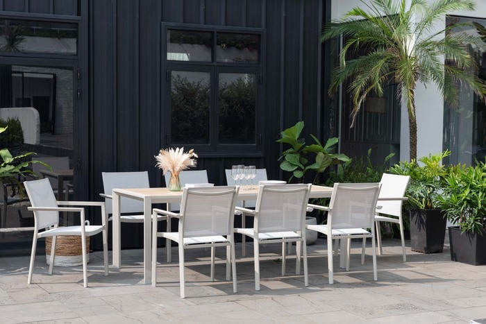 Urbanite 8 Seat Dining Set - image 1