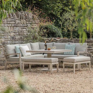 Zurich Mocha Corner Set